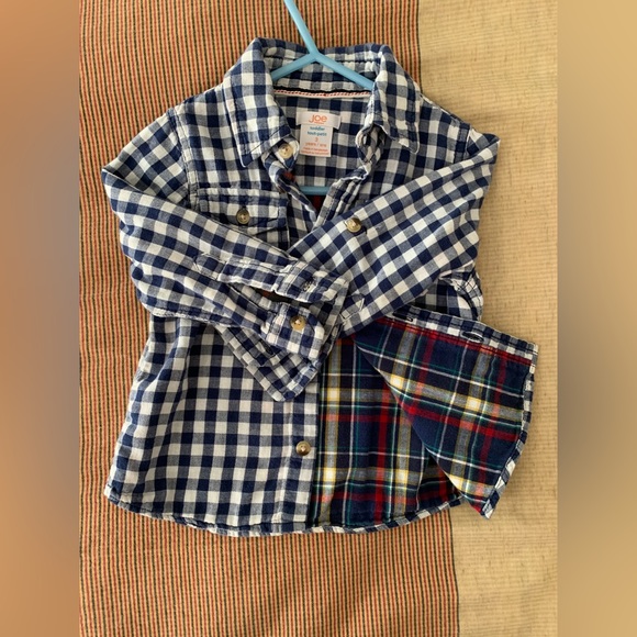 Toddler 100% cotton winter button ups - Picture 2 of 7